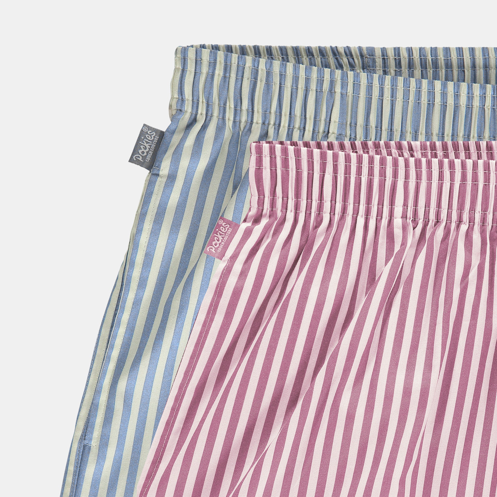 2-Pack Pastel Striped Boxers