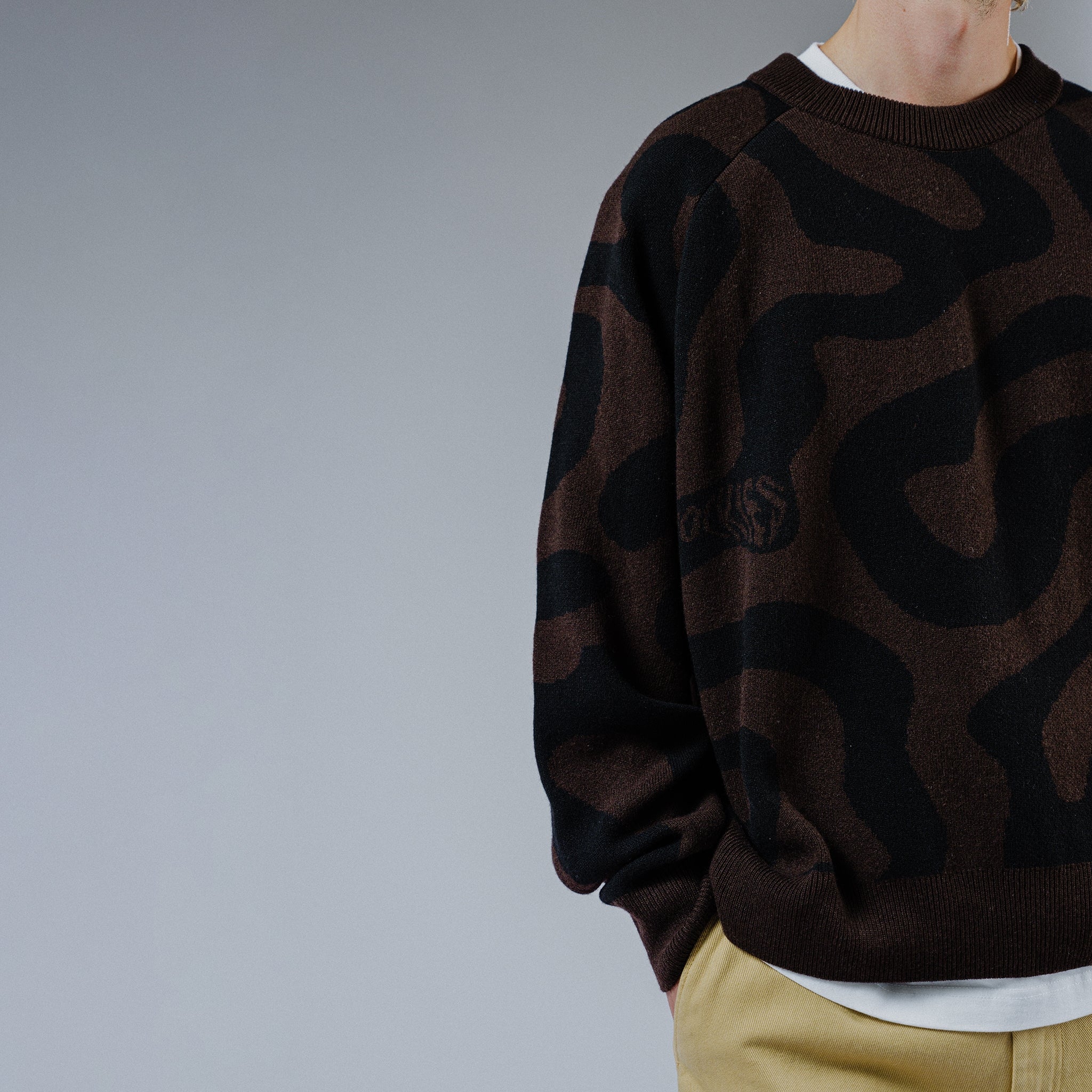 Swirl Knit - Brown
