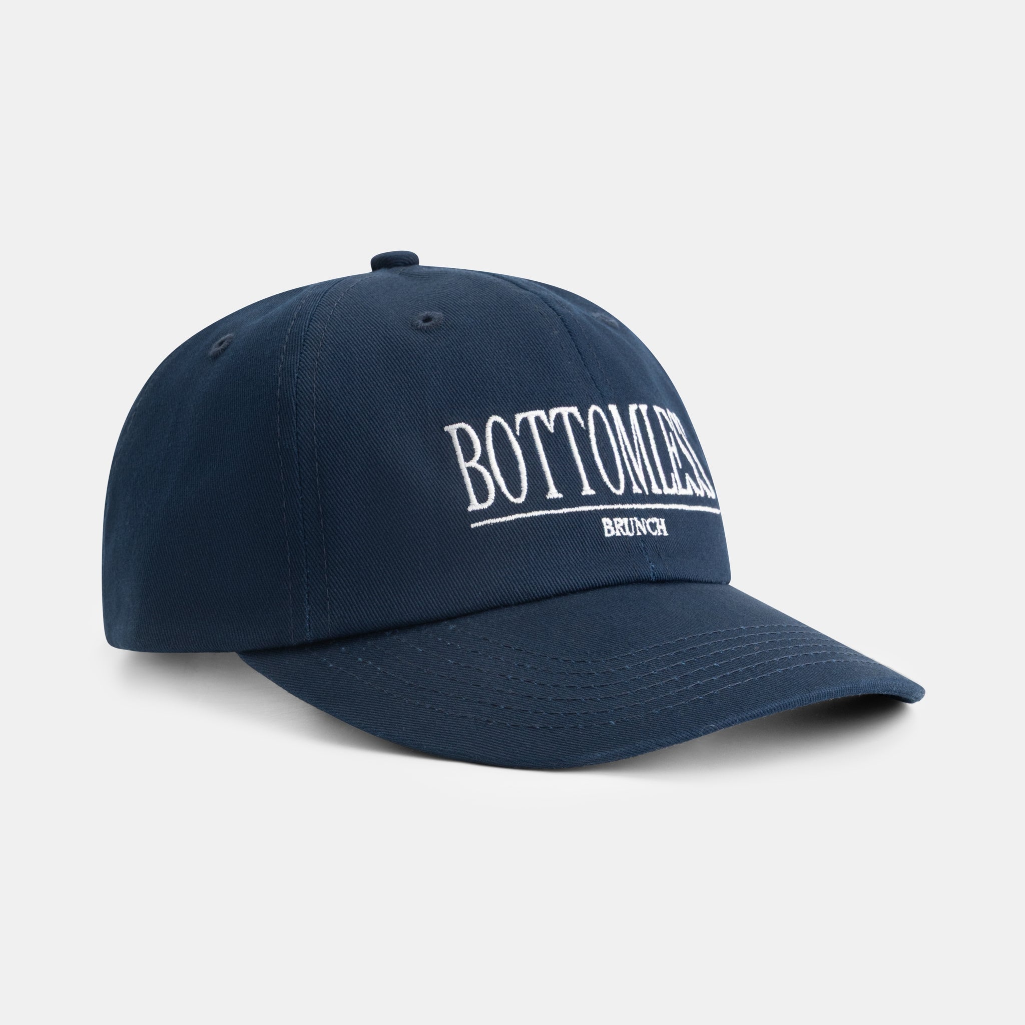 Bottomless Dad Cap - Navy