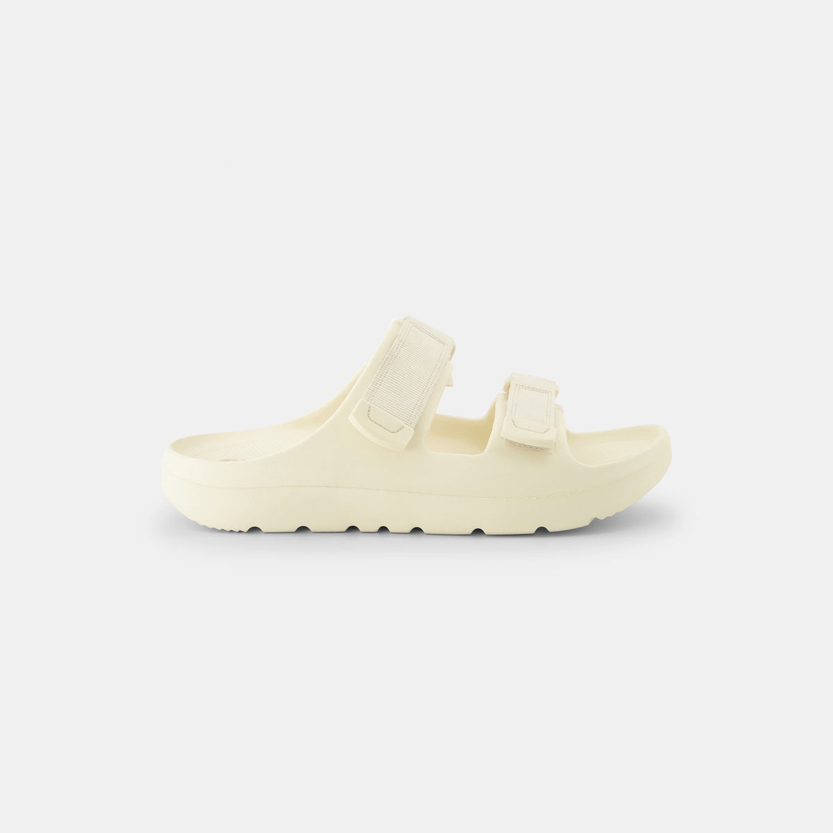 Boulevards slides in creme by Pockies, front view