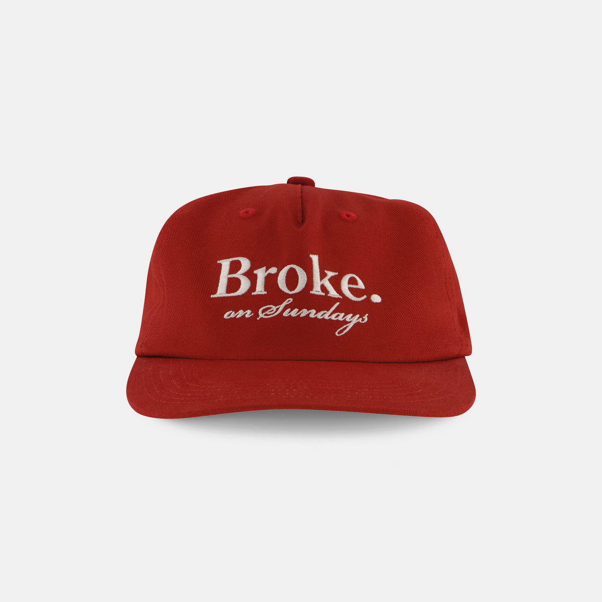 Broke Cap - Red