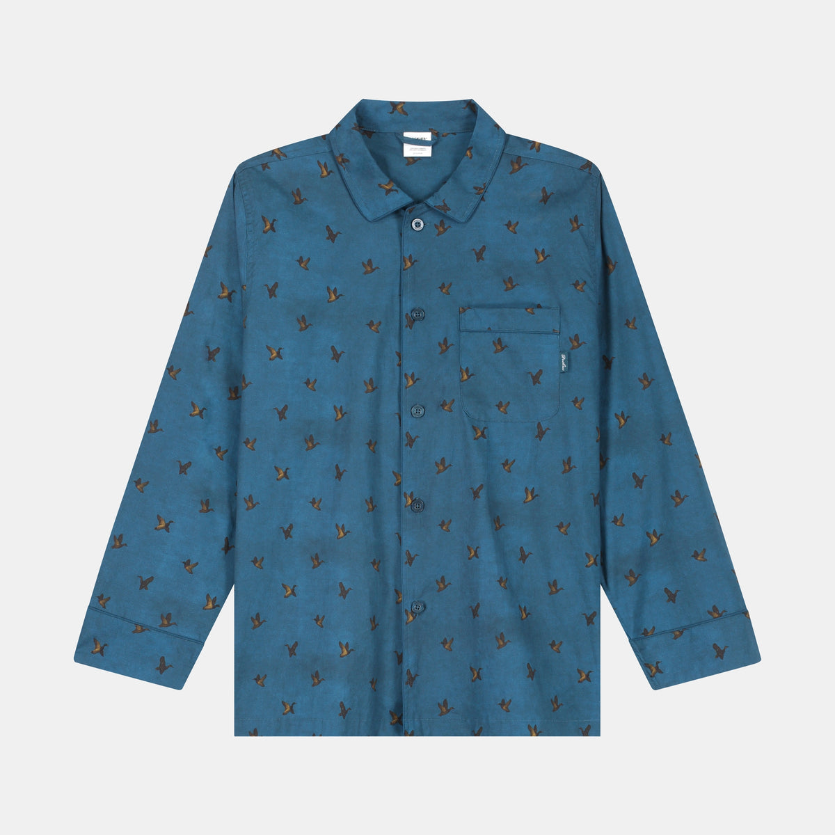 Duck Pyjama Shirt - Blue