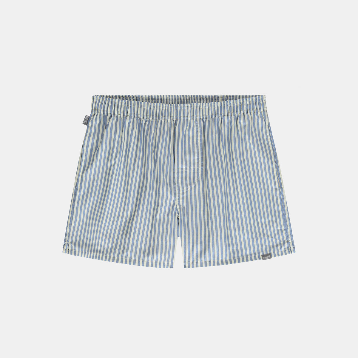 Pocketless Ice Blue Striped
