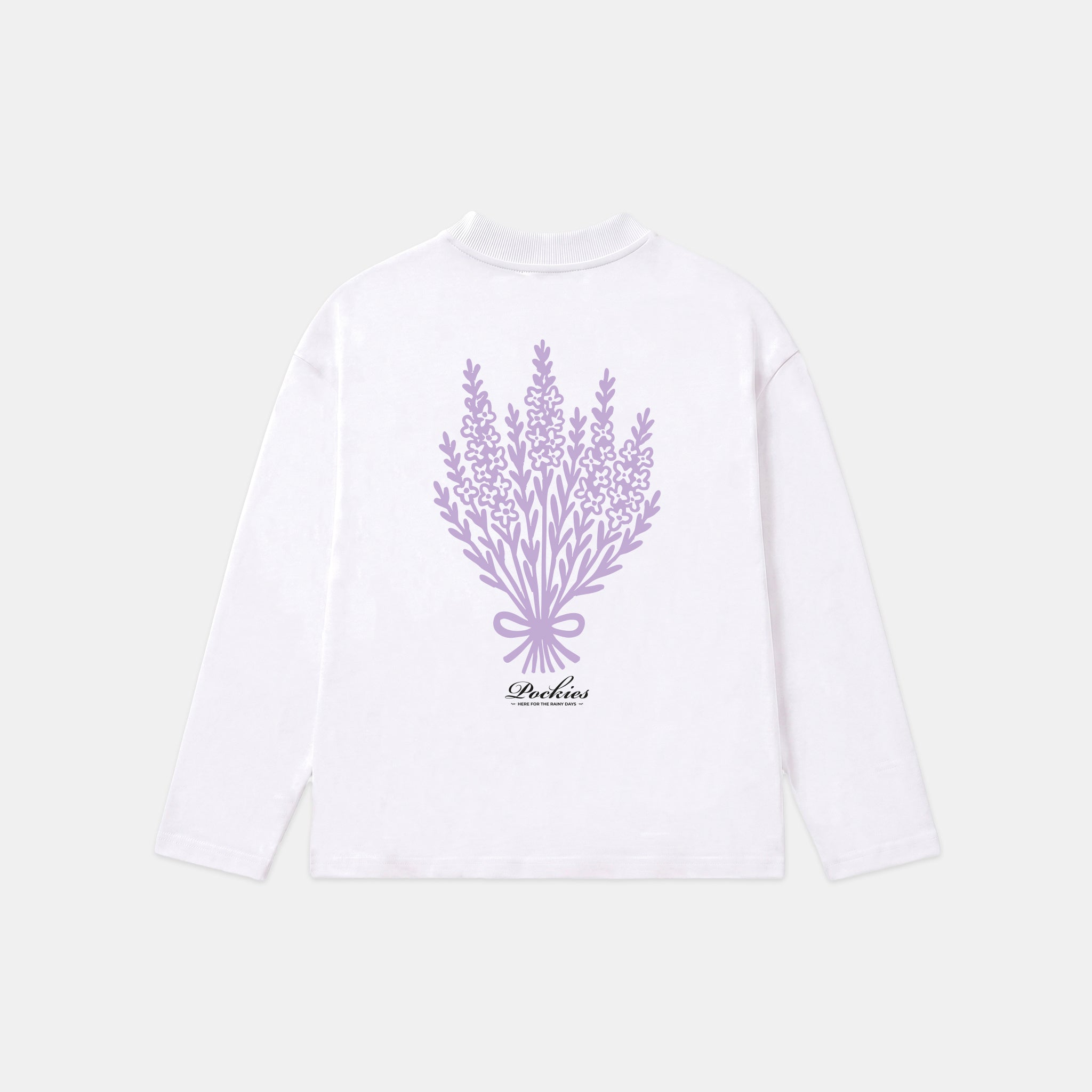 Lavender LS - White