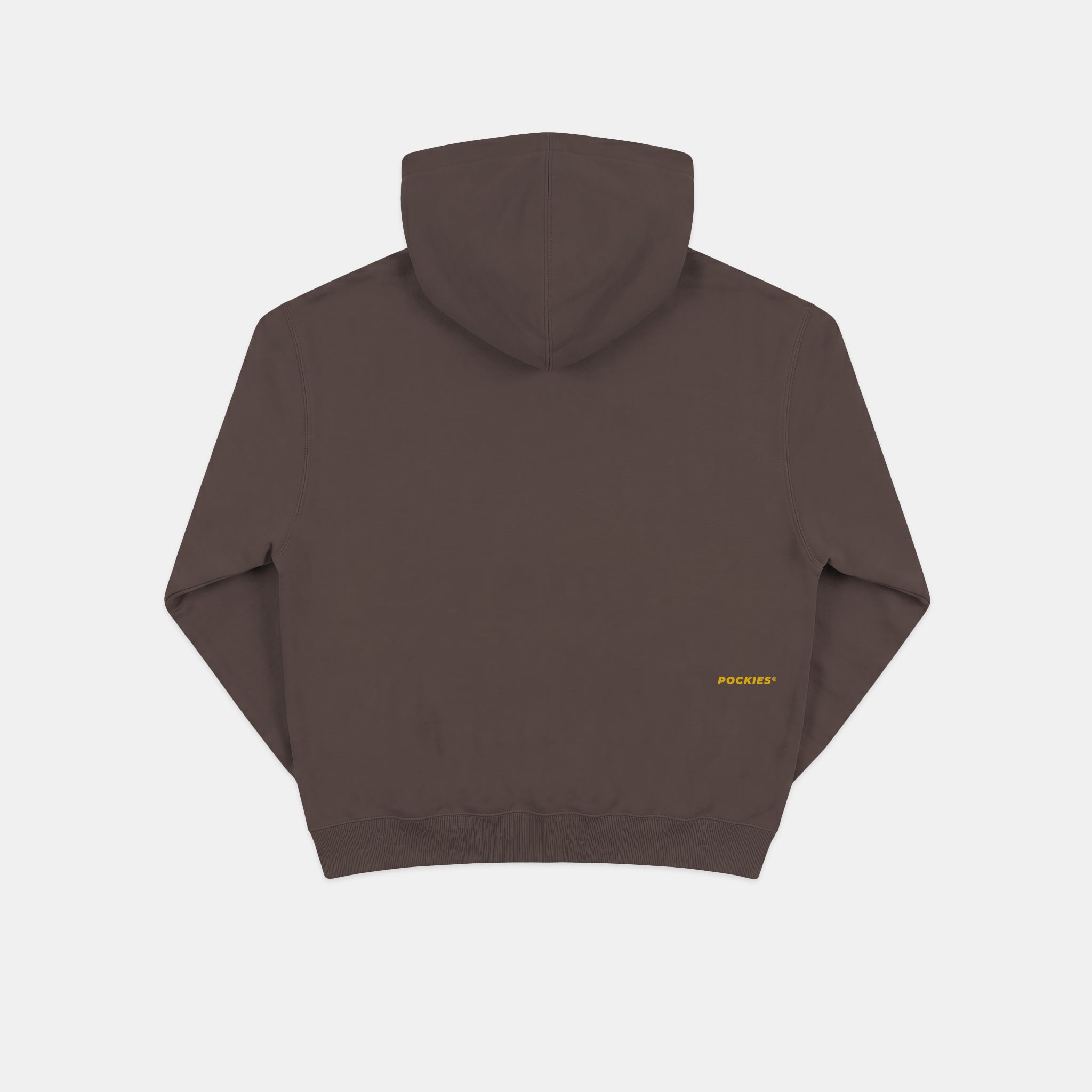 OOO Zip Hoodie - Brown