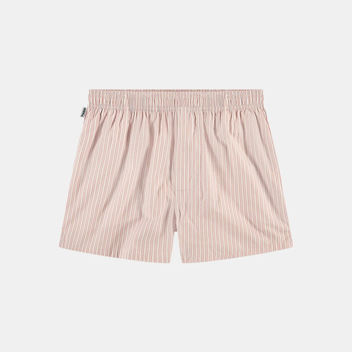 Pink Doubles boxer shorts by Pockies, front view