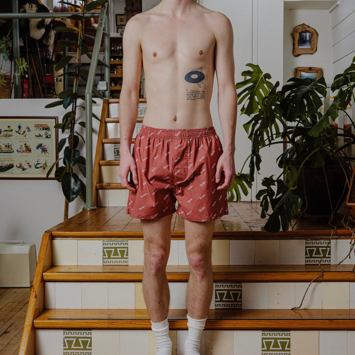 Broke Boxers - Red