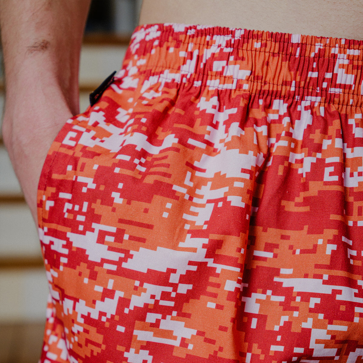Camo Boxers - Red