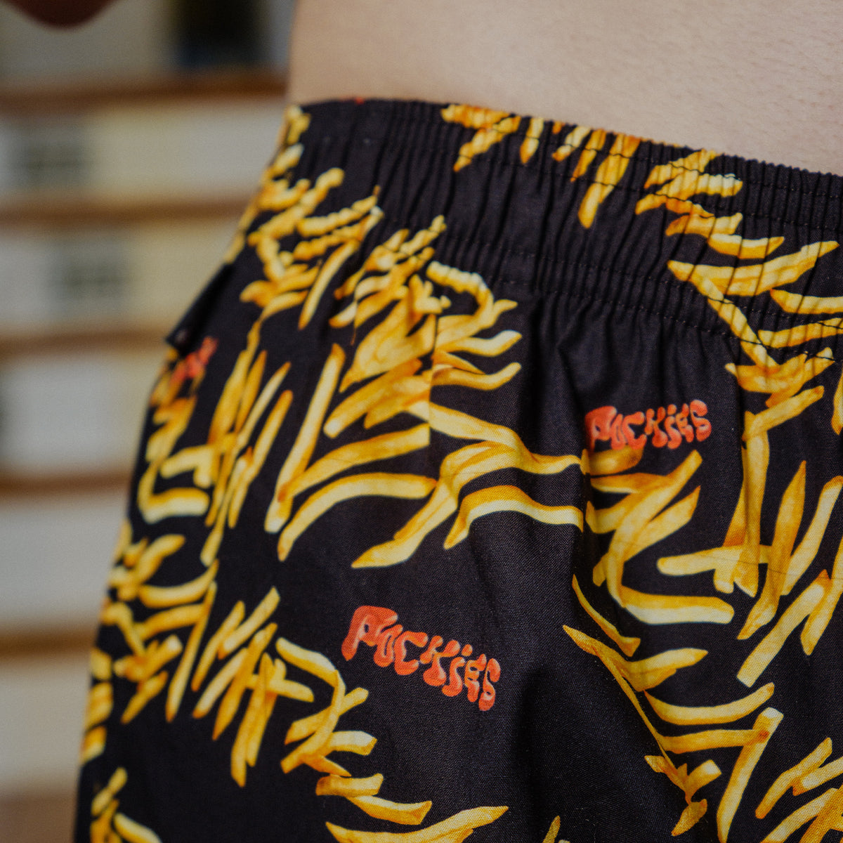 Fries Boxers - Black